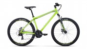 Велосипед 27,5' хардтейл FORWARD SPORTING 27,5 2.0 disc св.-зеленый/серый, диск, 21 ск., 17' RB